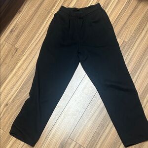 Athletic Works Men's Black Baggy Sweatpants